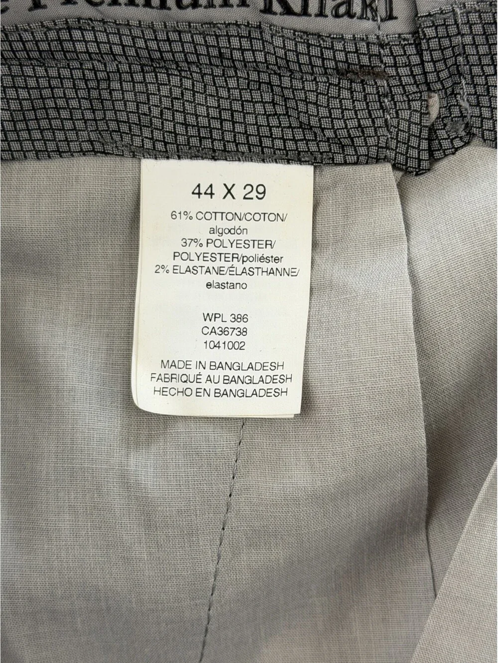 Haggar Classic Fit Pleated Khaki Pants Brown Mens Size 44x29 Iron Free NWT